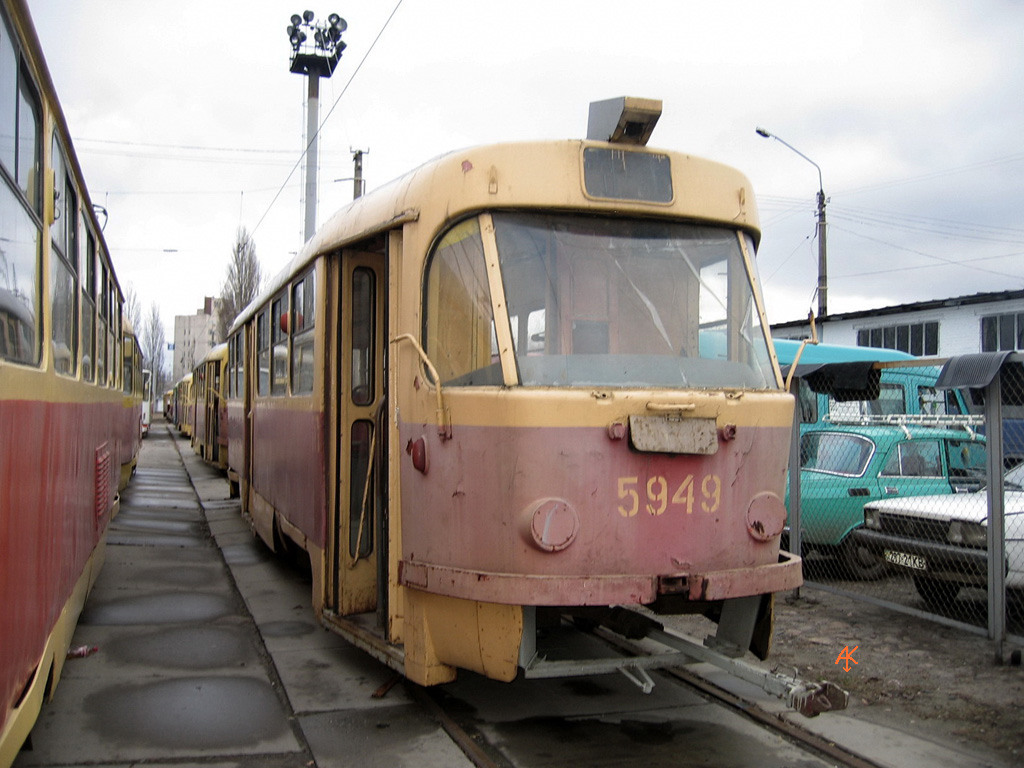 Киев, Tatra T3SU № 5949