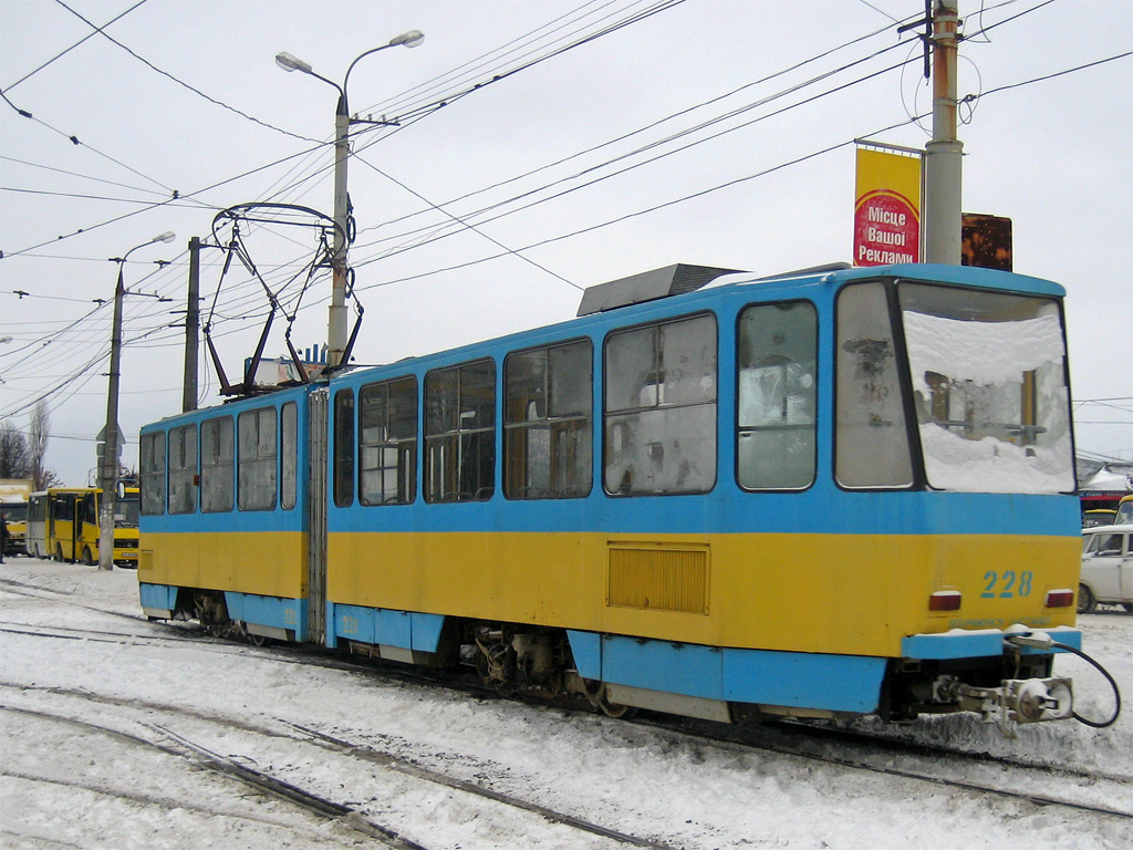 Винница, Tatra KT4SU № 228