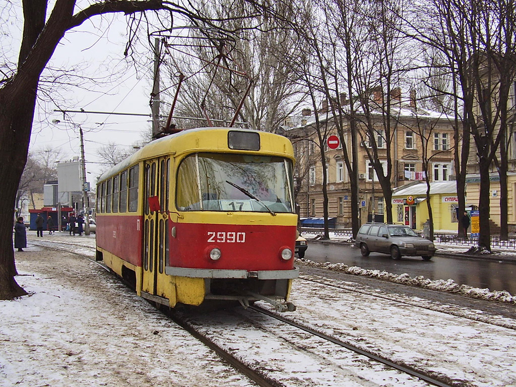 Odesa, Tatra T3SU (2-door) nr. 2990
