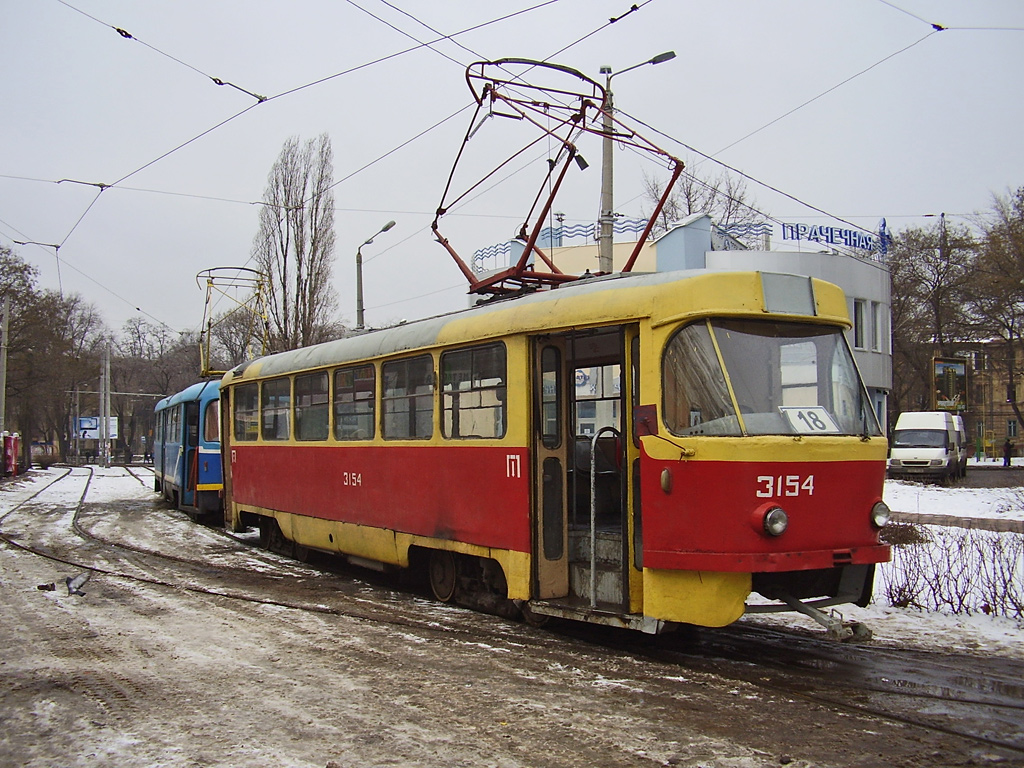 Odessa, Tatra T3SU (2-door) # 3154
