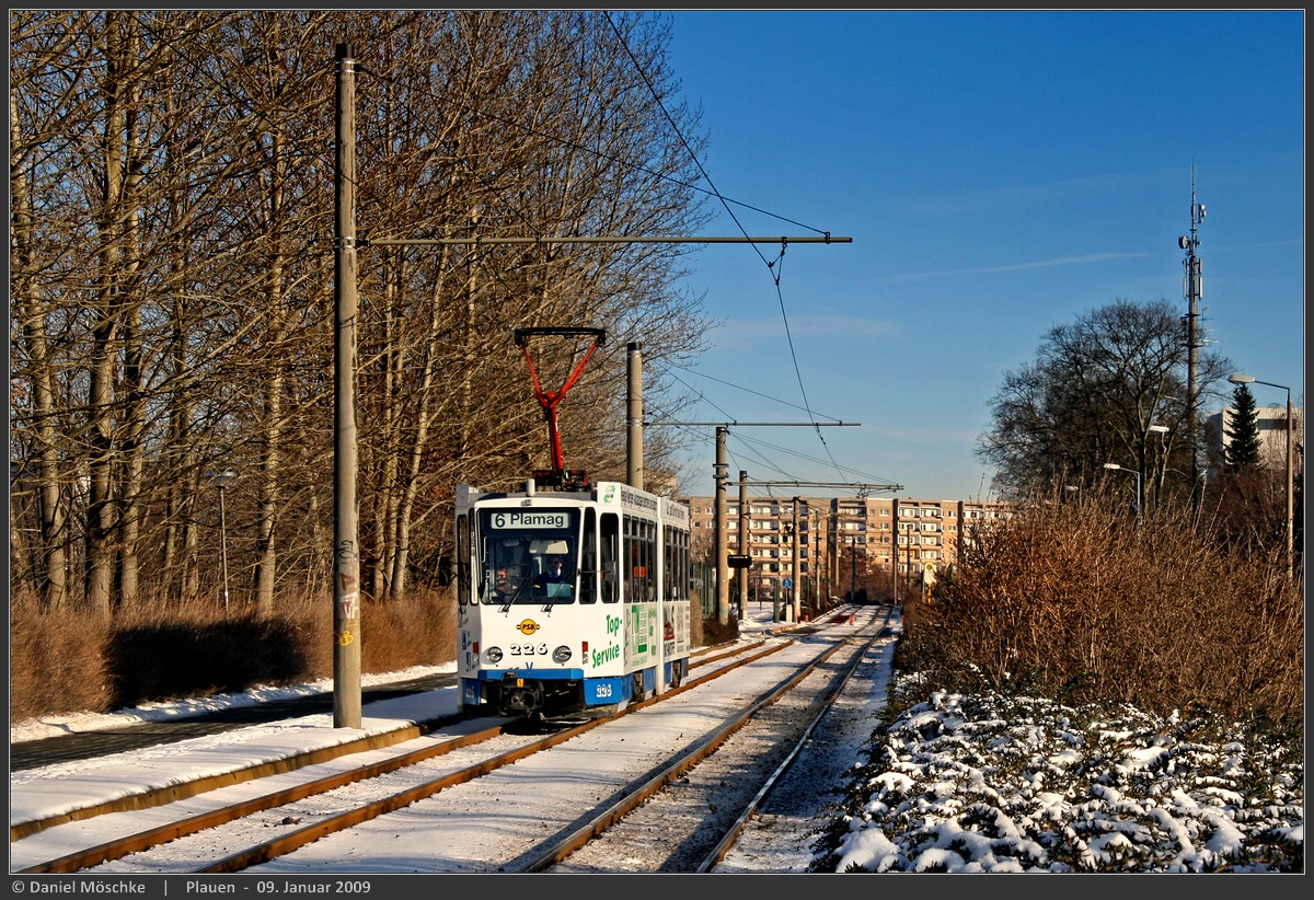 Plauen, Tatra KT4DMC № 226