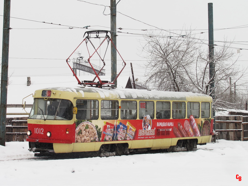 Іжевськ, Tatra T3SU мод. Ижевск № 1012