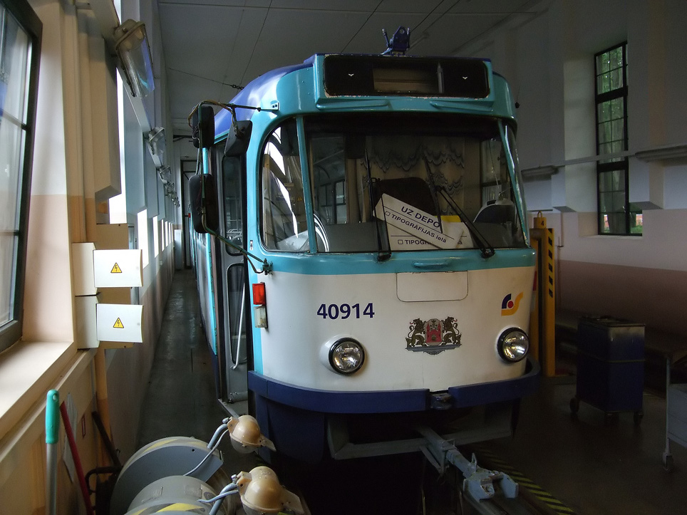 Рига, Tatra T3A № 40914