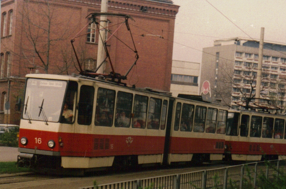 Котбус, Tatra KT4D № 16; Котбус — Старые фотографии