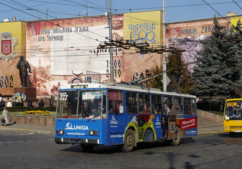 Черновцы, Škoda 14Tr02/6 № 277