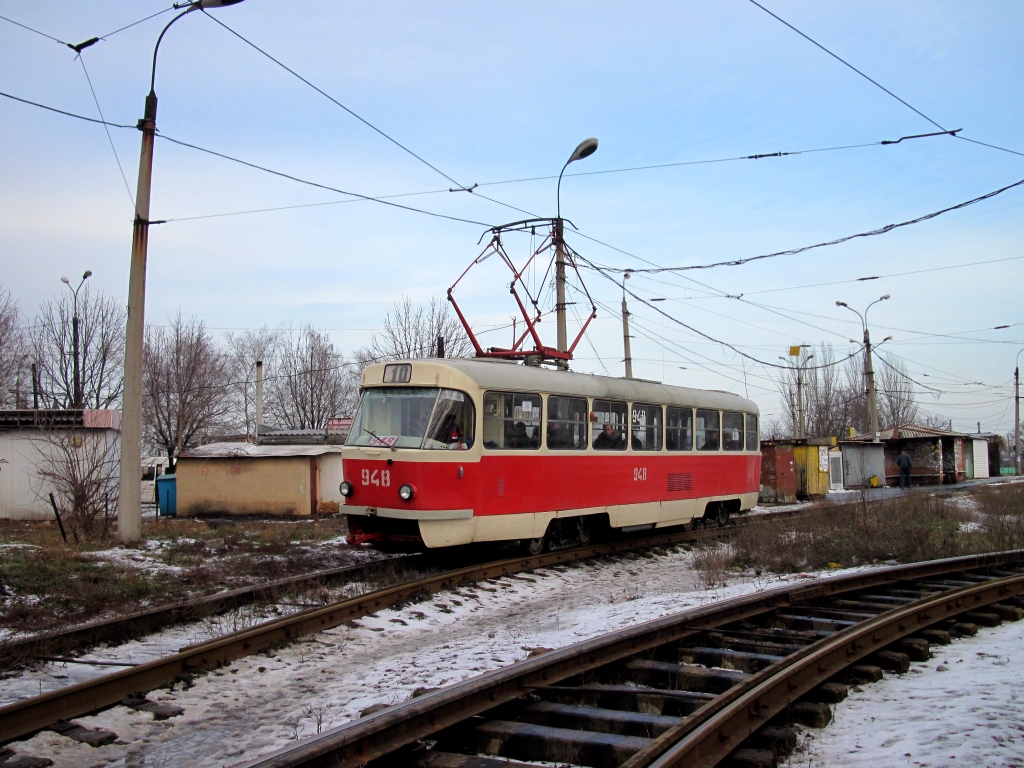 Donetsk, Tatra T3SU № 948