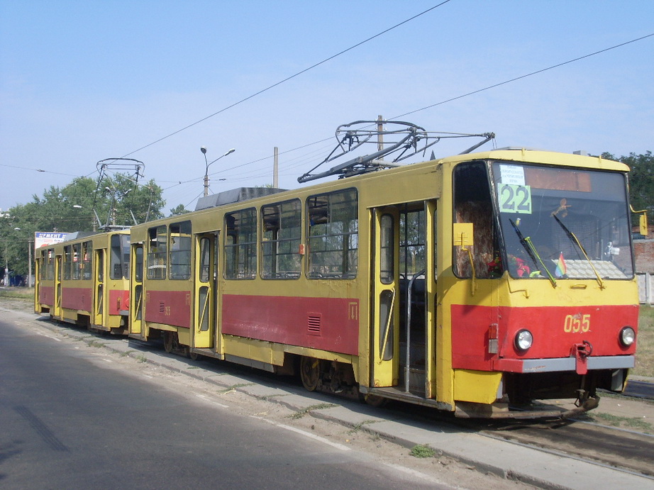 Киев, Tatra T6B5SU № 055