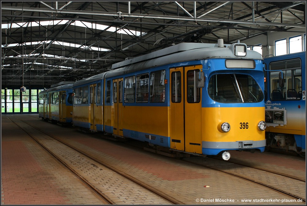 Gotha, Duewag GT6 Nr 396