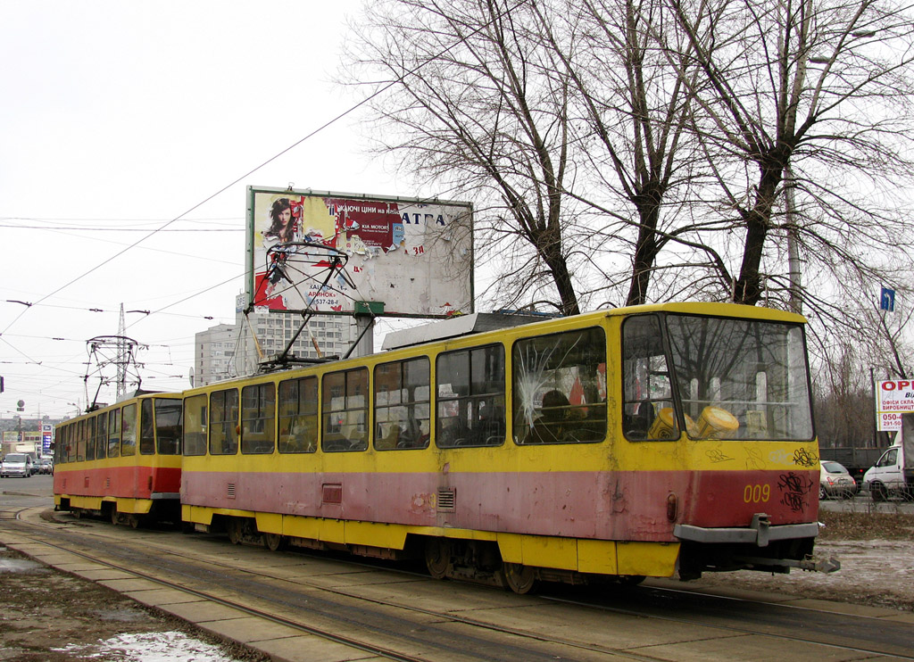 Киев, Tatra T6B5SU № 009