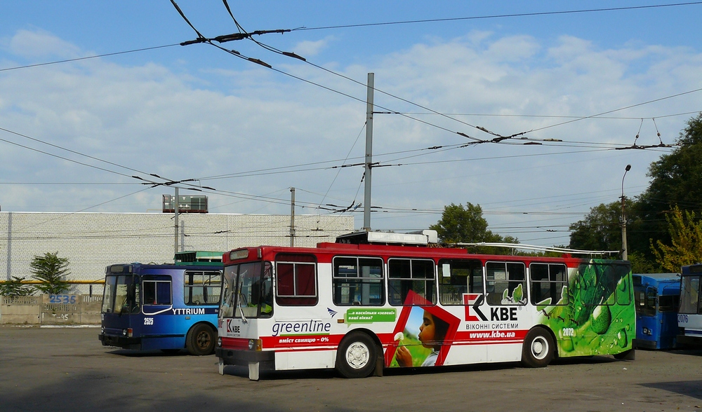 Днепр, ЮМЗ Т1Р (Т2П) № 2072