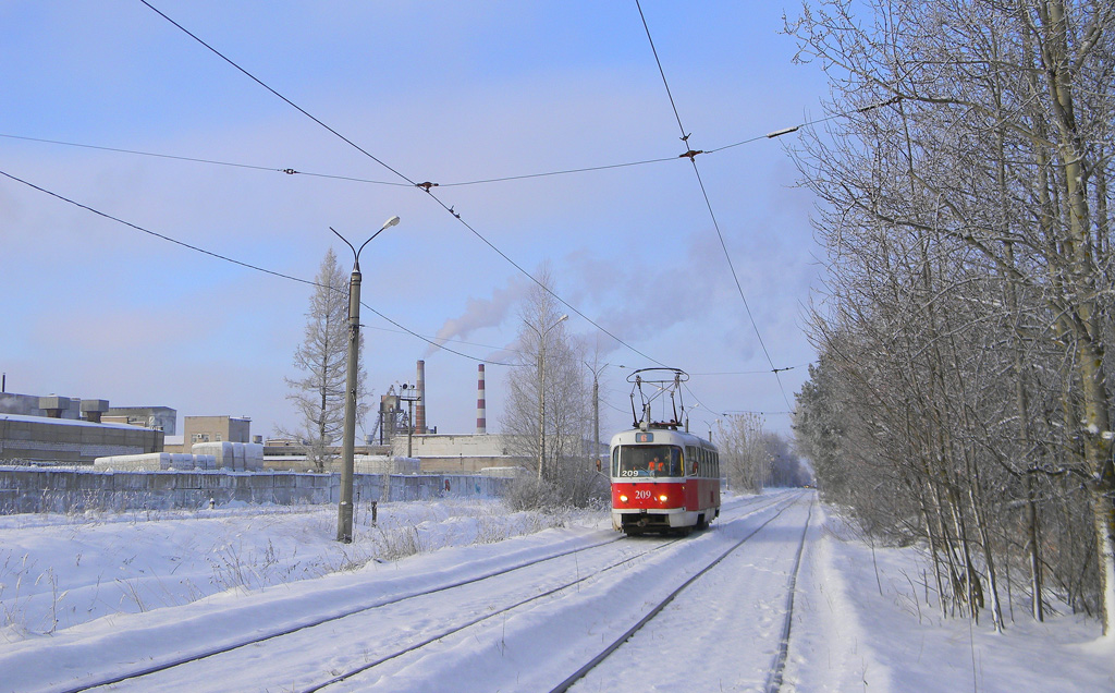 Тверь, Tatra T3SU № 209; Тверь — Трамвайные линии: Заволжский район (линия до дер. Старая Константиновка)
