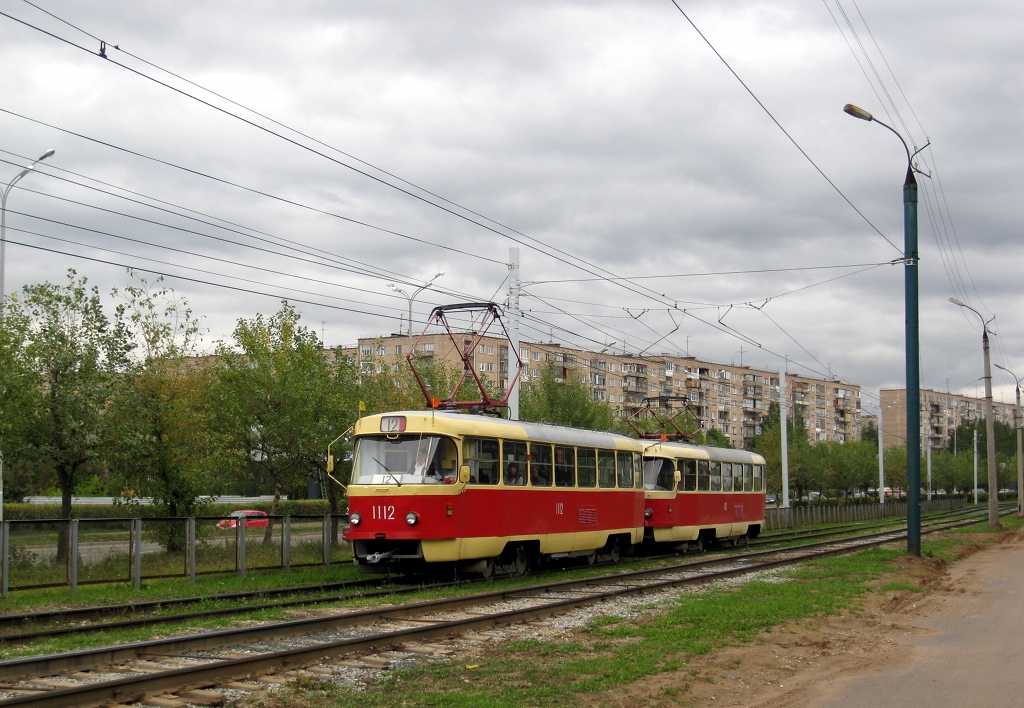 Iževska, Tatra T3SU (2-door) № 1112