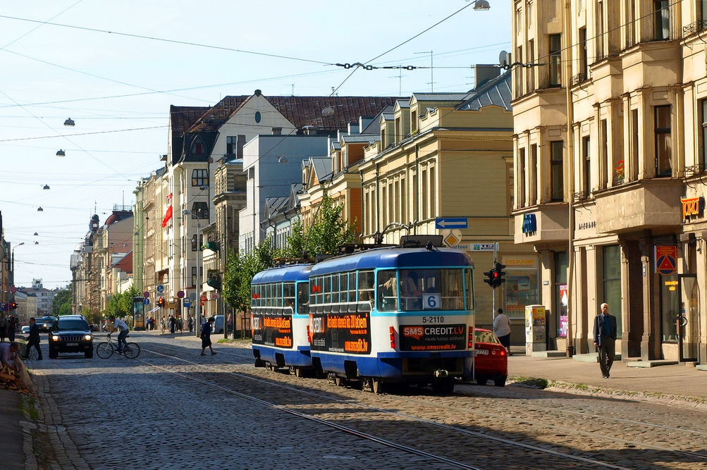 Рига, Tatra T3A № 5-2110 Рига, Tatra T3A № 5-2110