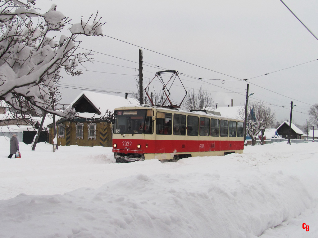 Ижевск, Tatra T6B5SU № 2032