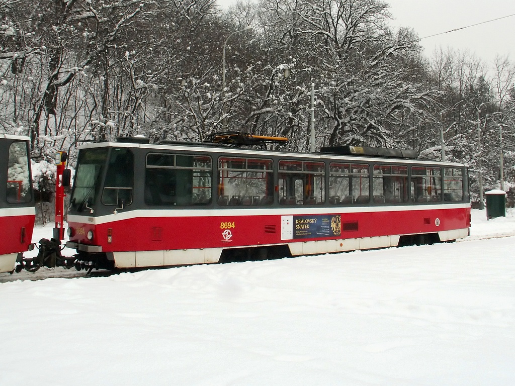 Prague, Tatra T6A5 # 8694 Prague, Tatra T6A5 # 8694