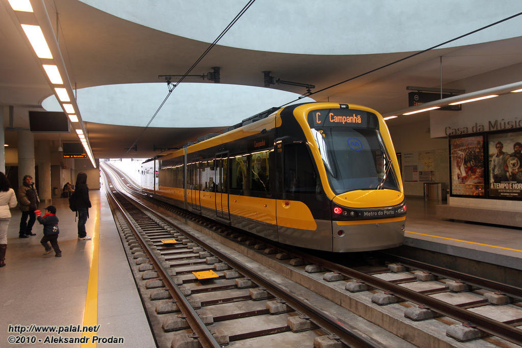 Порту, Bombardier Flexity Swift № MP119
