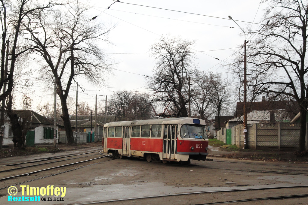 Днепр, Tatra T3SU № 1193