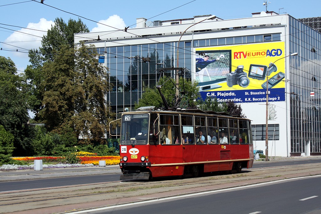 Верхнесилезская агломерация, Konstal 105Na № 627