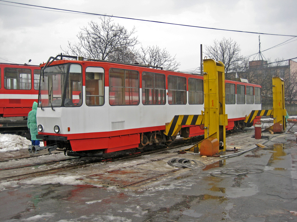 Винница, Tatra KT4SU № 169; Винница — Отправка вагонов в Житомир