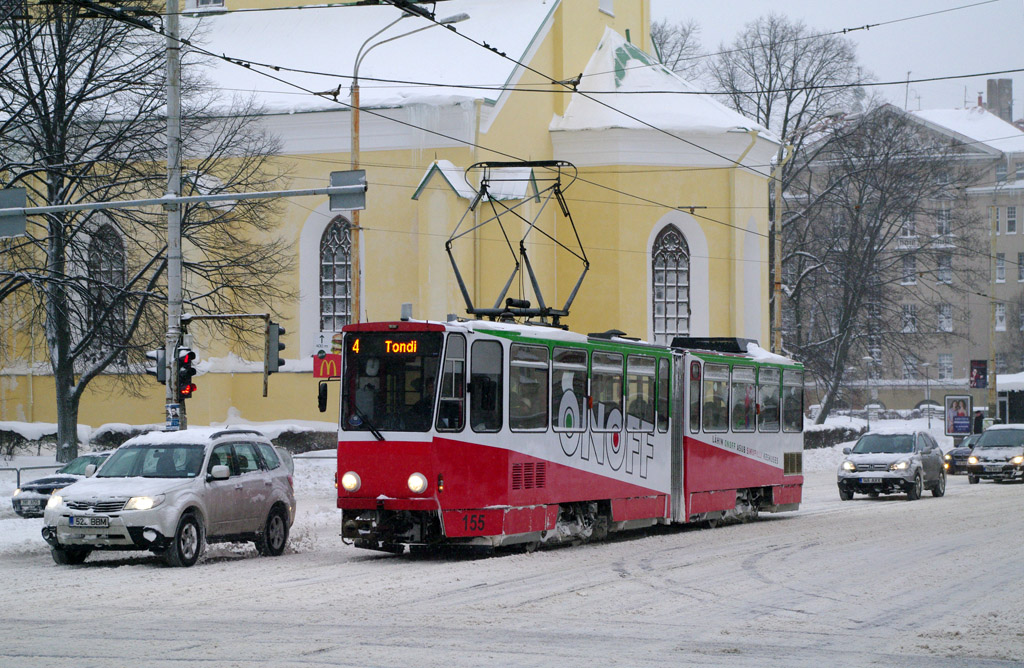 Таллин, Tatra KT4D № 155