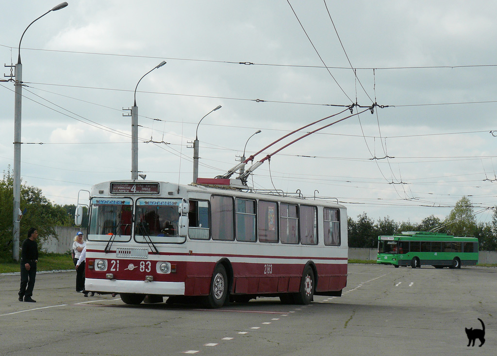 Новосибирск, ЗиУ-682Г-012 [Г0А] № 2183; Новосибирск — Конкурс водительского мастерства водителей троллейбуса 2010 (Всероссийский)