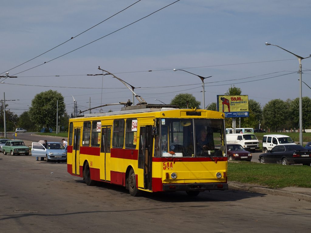 Львов, Škoda 14Tr89/6 № 544