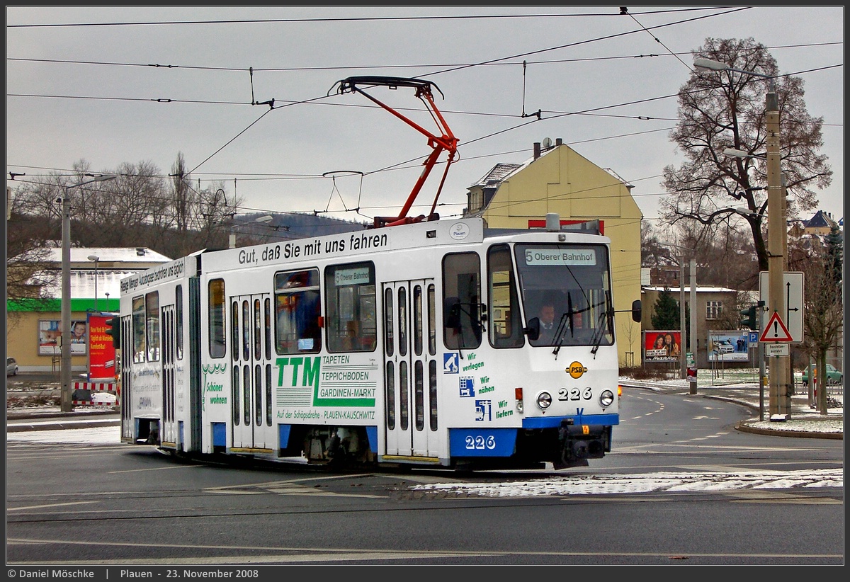 Plauen, Tatra KT4DMC N°. 226