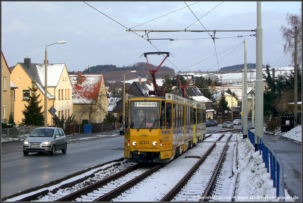 Плауэн, Tatra KT4DMC № 214