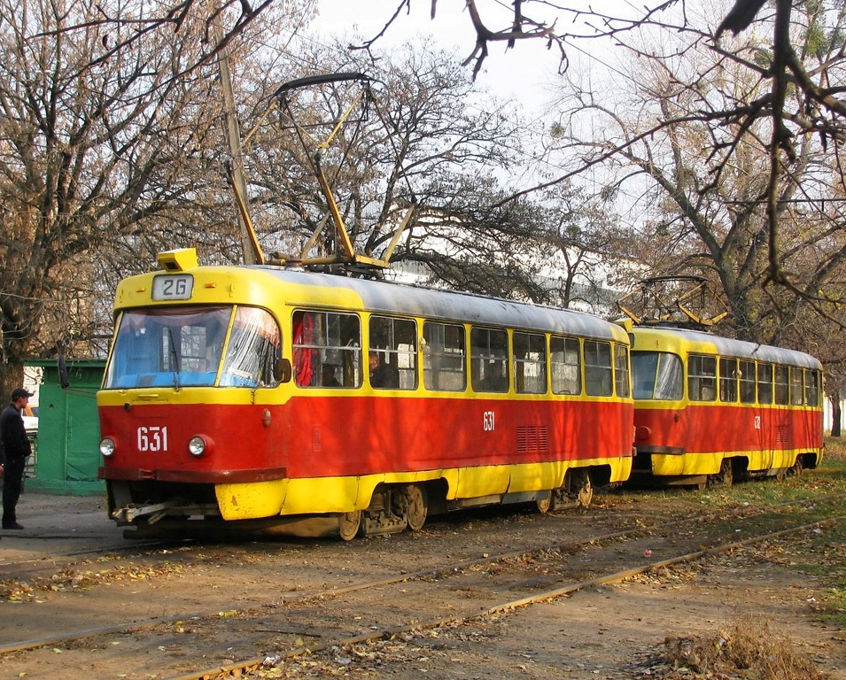 Харьков, Tatra T3SU № 631