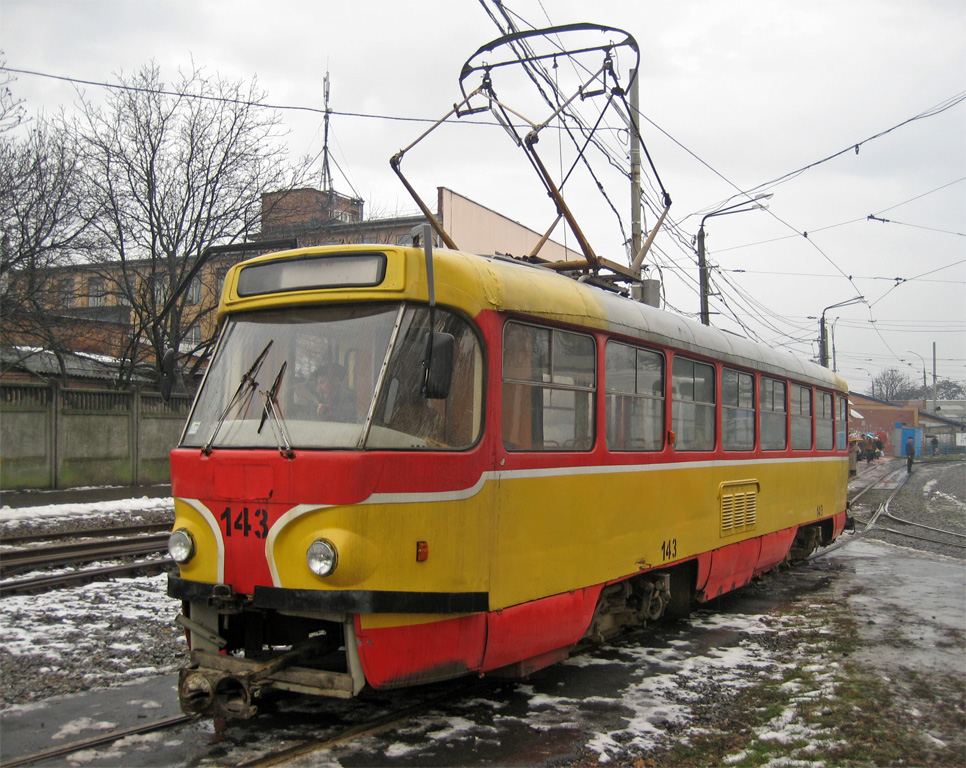 Винница, Tatra T4SU № 143