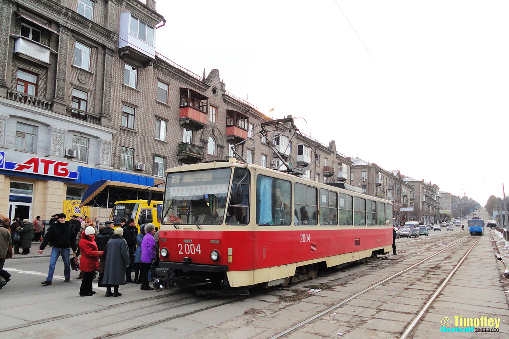Каменское, Татра-Юг Т6Б5 № 2004