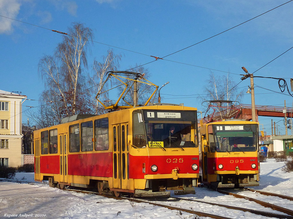 Орёл, Tatra T6B5SU № 025; Орёл, Tatra T6B5SU № 095