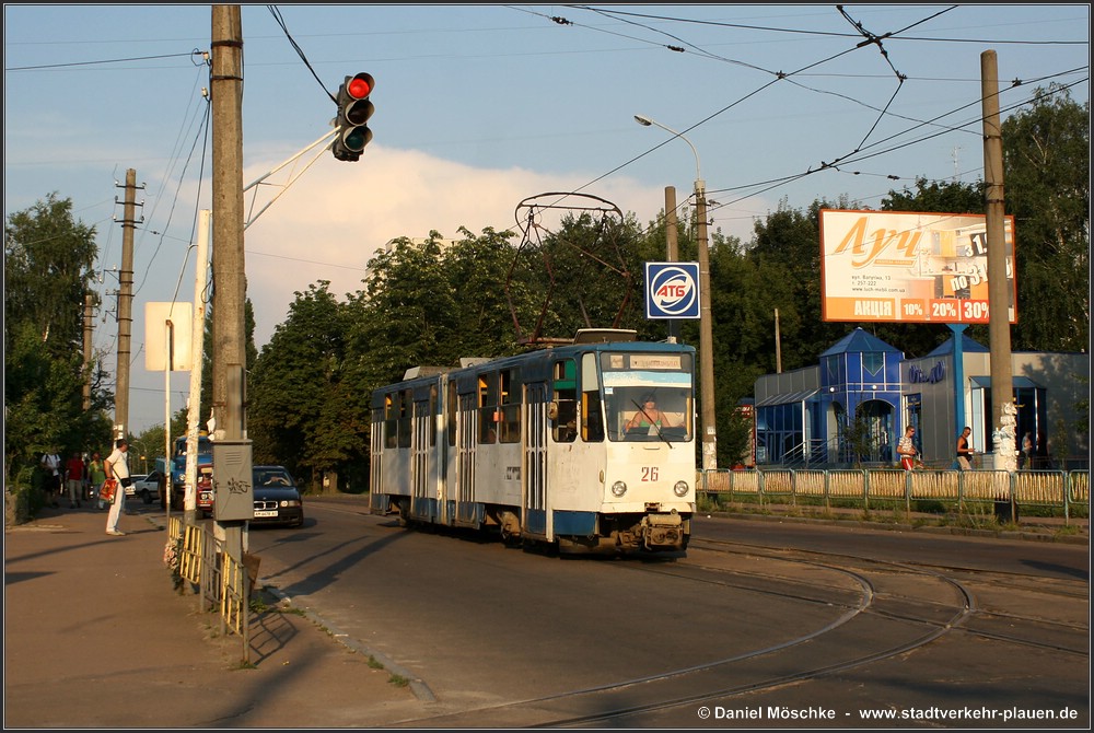 Житомир, Tatra KT4SU № 26