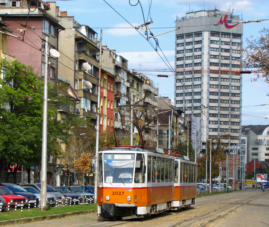 София, Tatra T6A2B № 2027