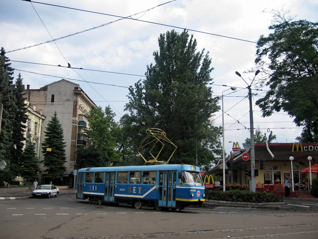 Одесса, Tatra T3R.P № 4030
