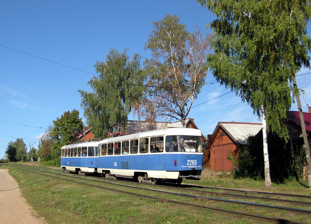 Ижевск, Tatra T3SU (двухдверная) № 2265