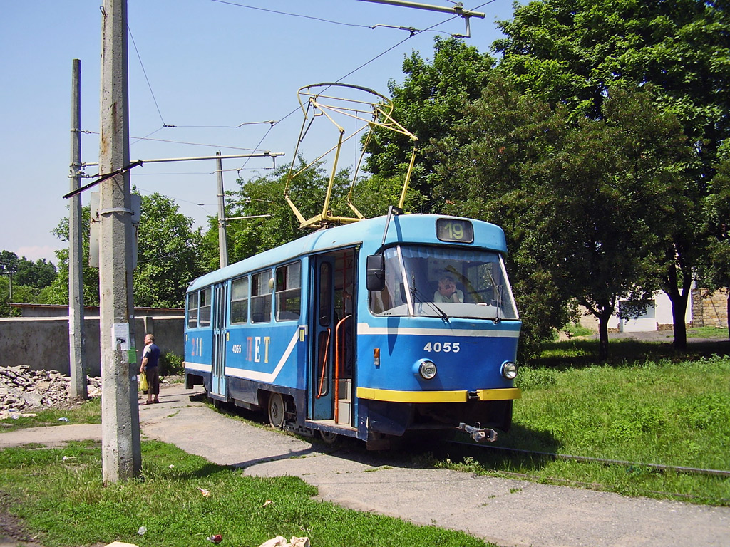 Одесса, Tatra T3R.P № 4055