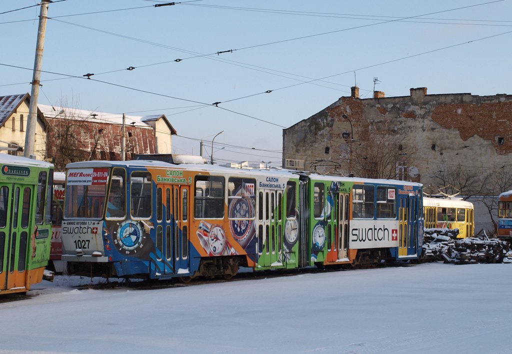 Львов, Tatra KT4SU № 1027