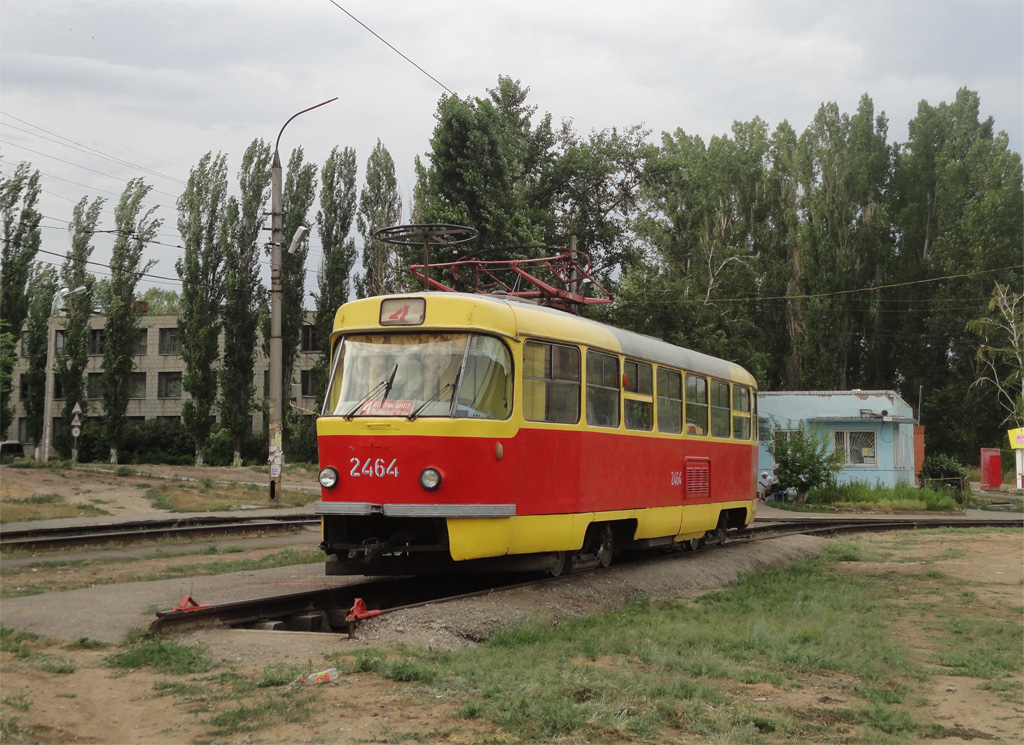 Волгоград, Tatra T3SU (двухдверная) № 2464