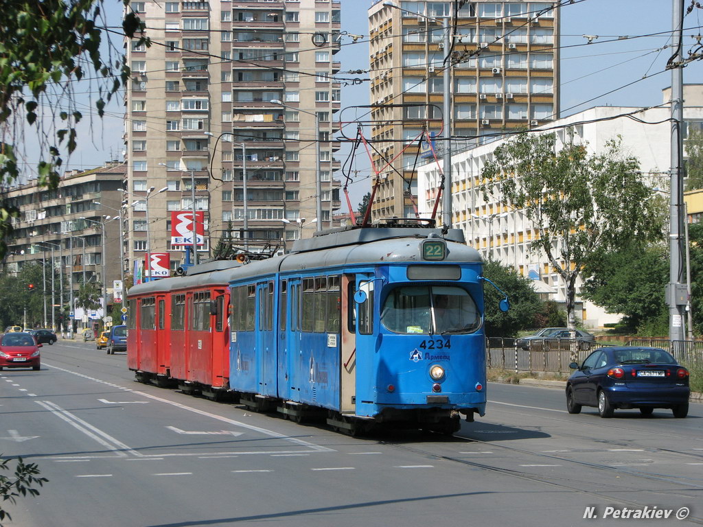 София, Duewag GT6 № 4234