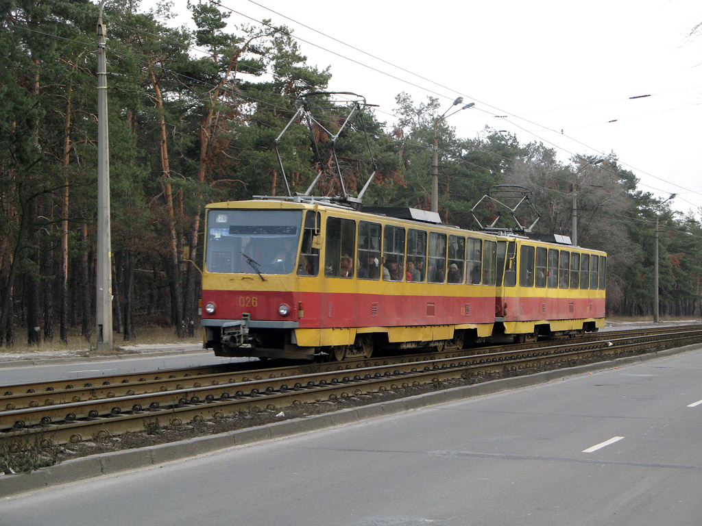 Kyjev, Tatra T6B5SU č. 026