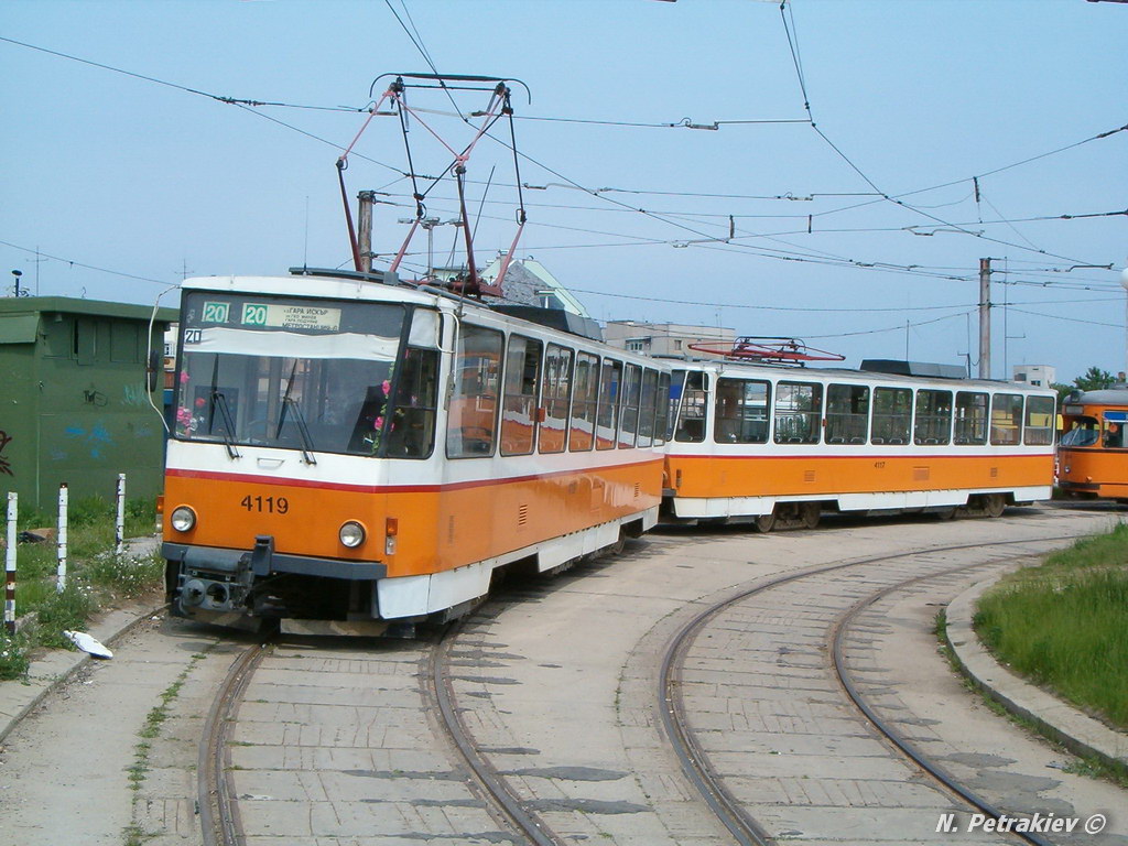 Sofia, Tatra T6B5B № 4119