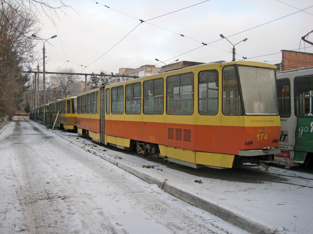 Винница, Tatra KT4SU № 174