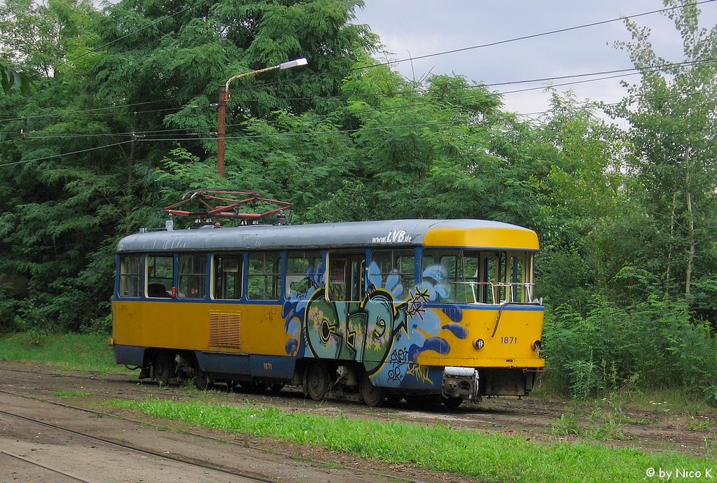 Лейпциг, Tatra T4D № 1871 Лейпциг, Tatra T4D № 1871