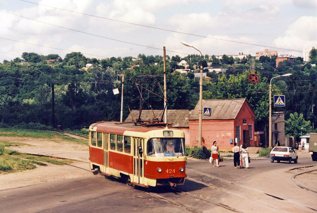 Курск, Tatra T3SU № 424