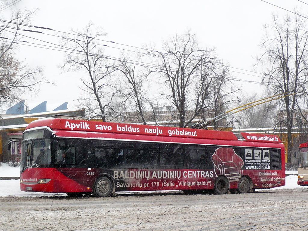 Vilnius, Solaris Trollino II 15 AC Nr. 2685 Vilnius, Solaris Trollino II 15 AC Nr. 2685