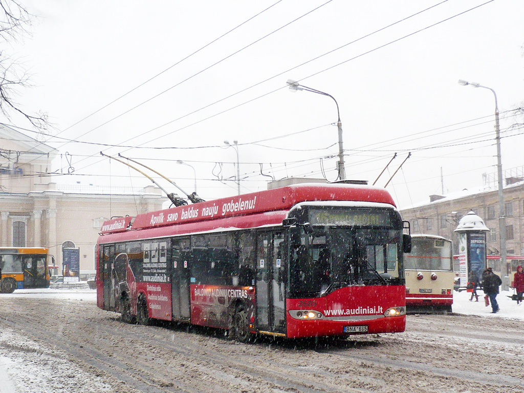 Vilnius, Solaris Trollino II 15 AC # 2685 Vilnius, Solaris Trollino II 15 AC # 2685