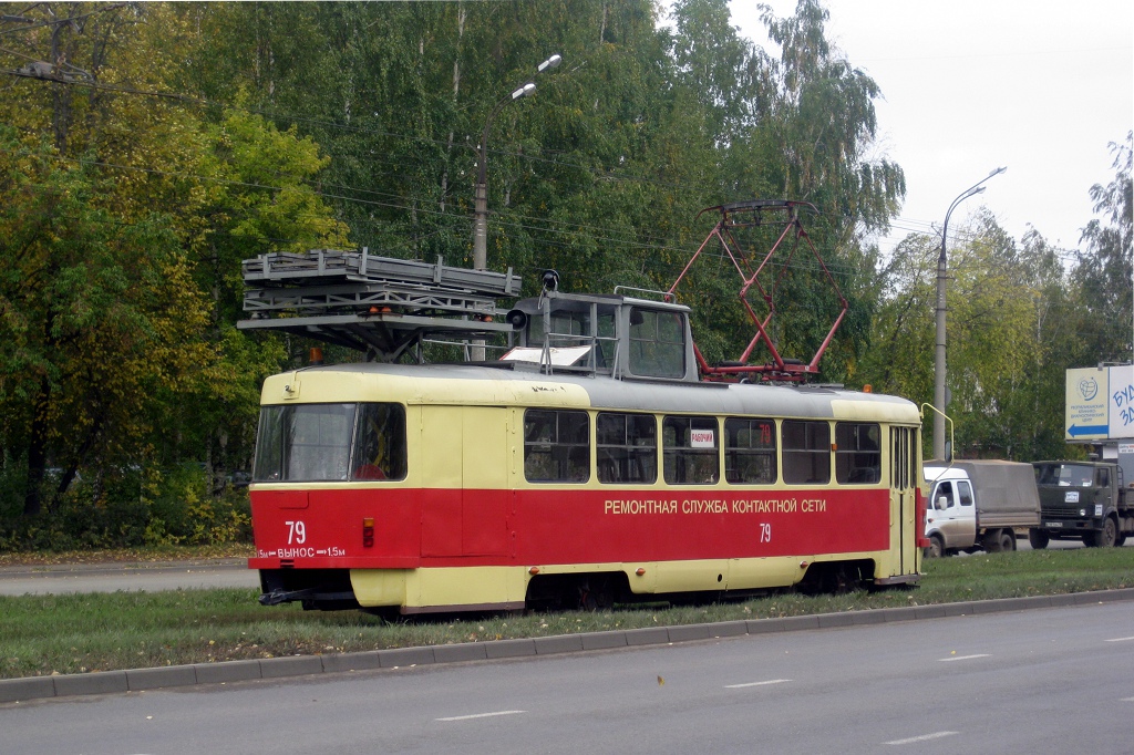 Ижевск, Tatra T3SU (двухдверная) № 79