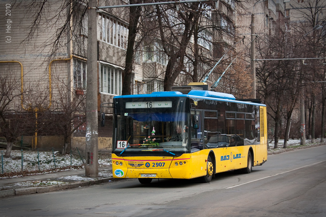 Киев, ЛАЗ E183D1 № 2907