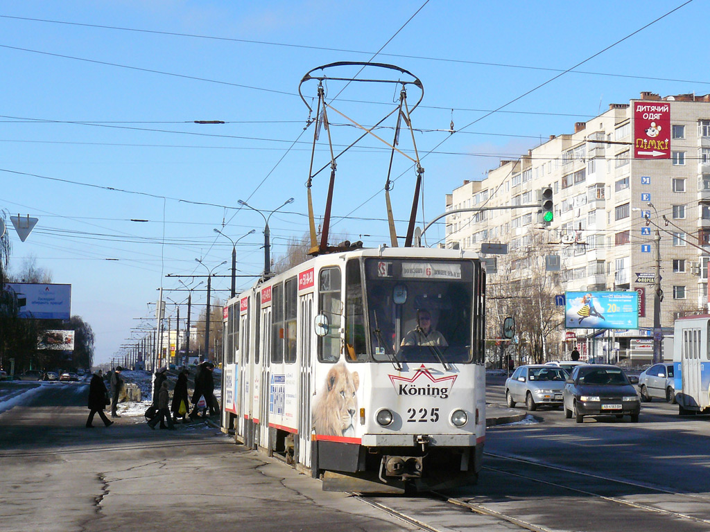 Винница, Tatra KT4SU № 225